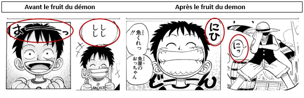 Luffy jeune