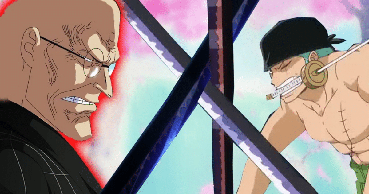 Zoro vs gorosei