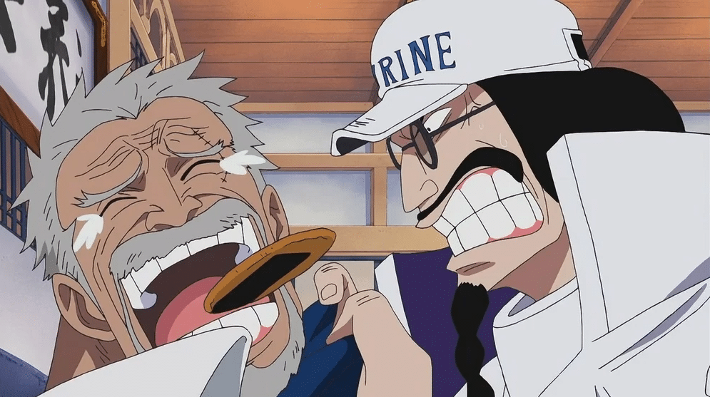 Sengoku et Garp âgés