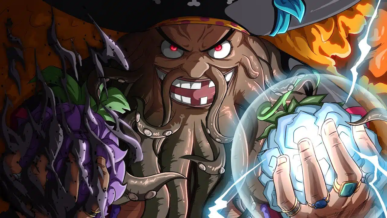 Fruit Du Demon Zoan Mythique One Piece : Barbe Noire possède un fruit du démon Zoan mythique qui a  transformé son corps !