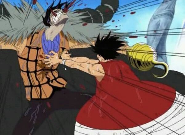 crocodile vs luffy