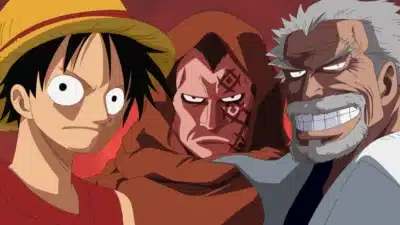 dragon luffy et garp