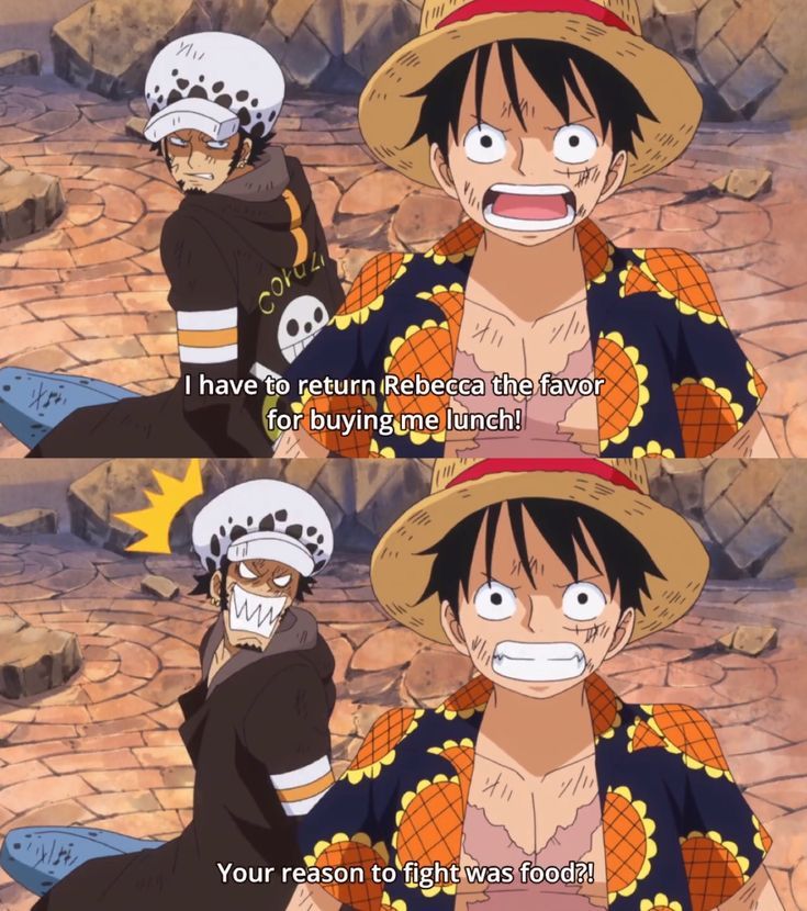 luffy et law