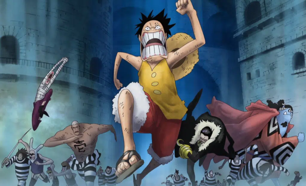 luffy imple down