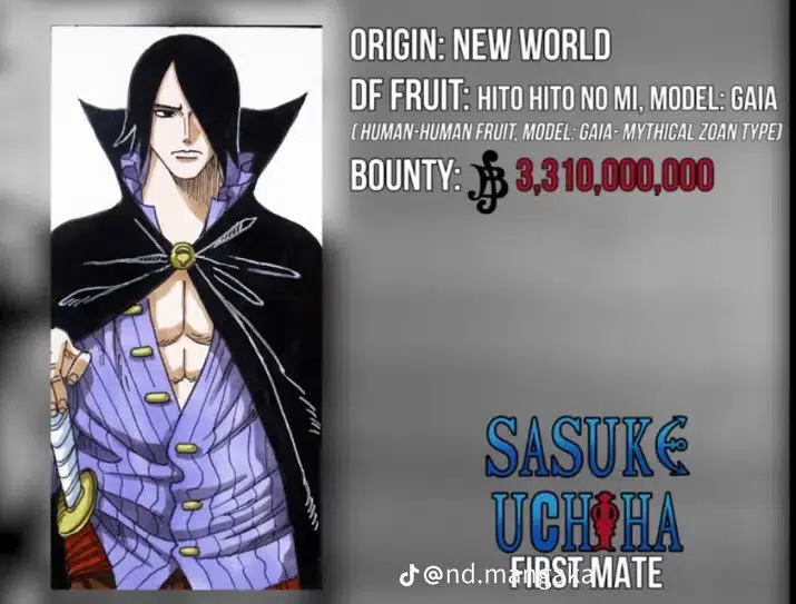 sasuke one piece