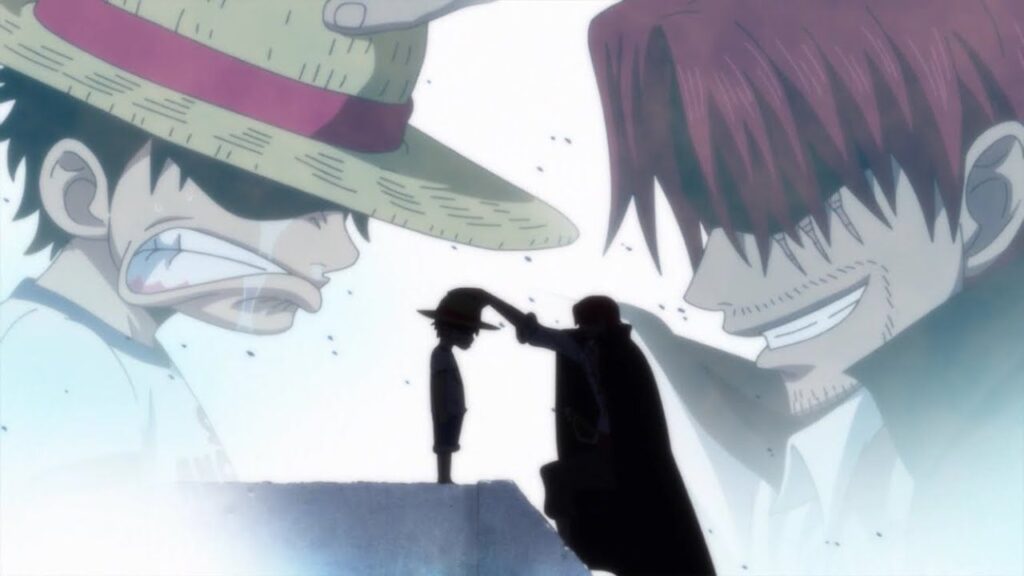 shanks et luffy