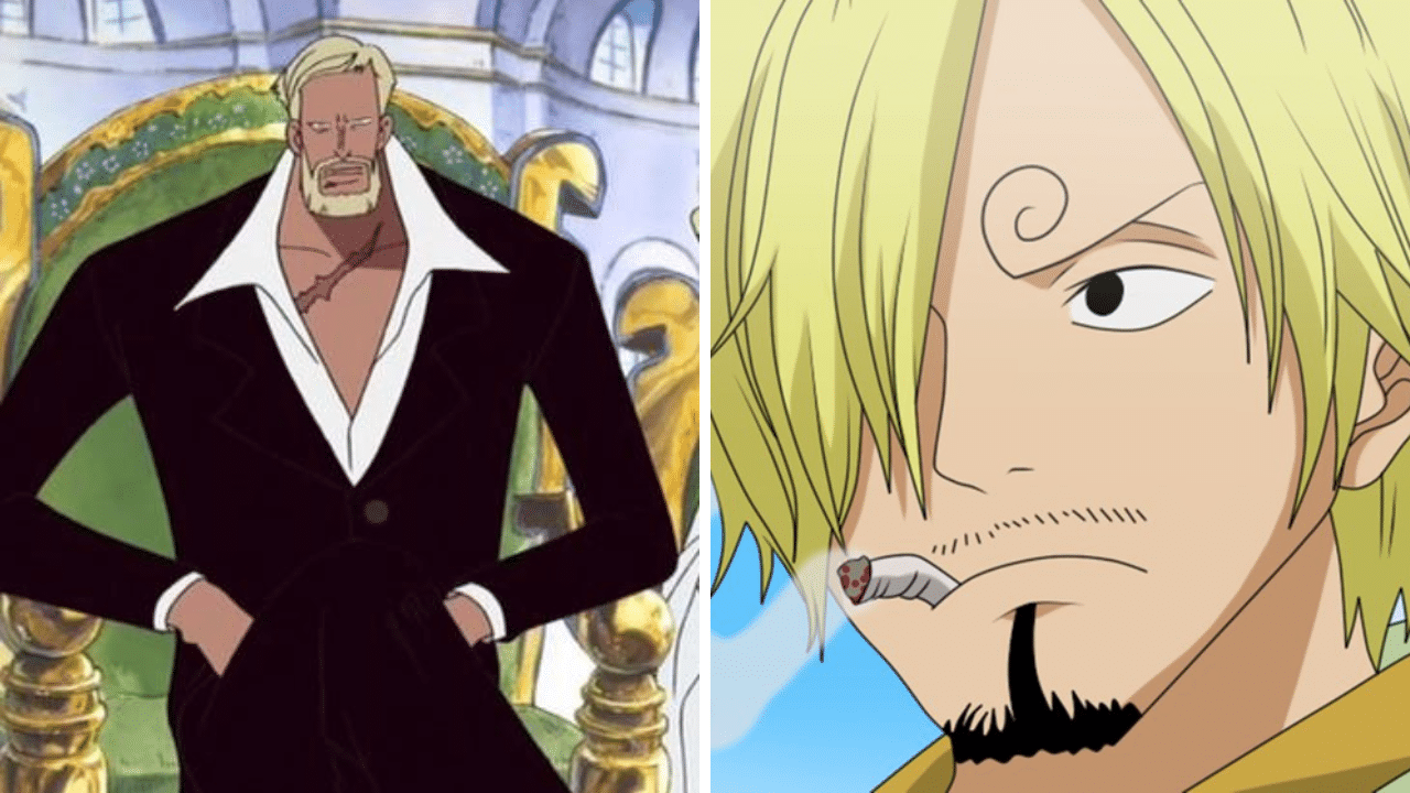 Sanji et le Gorosei blond