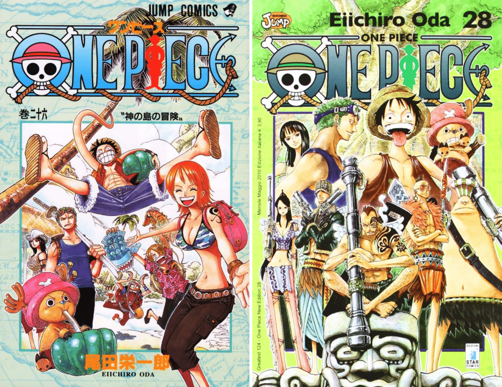 couvertures manga one piece
