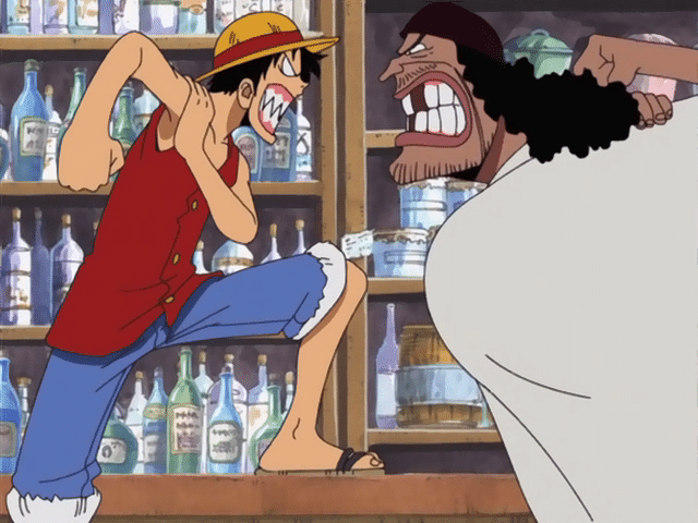 luffy et barbe noire