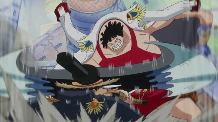 sentomaru frappe luffy