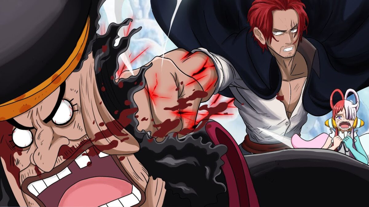 shanks contre barbe noire