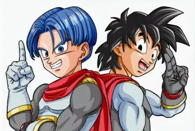 trunk et goten saiyaman