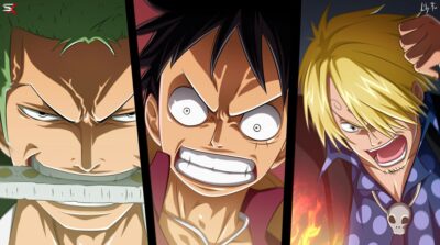 zoro sanji et luffy