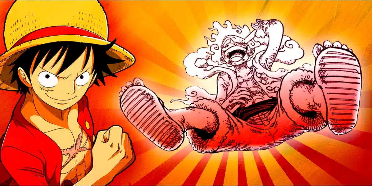 Luffy et luffy gear 5