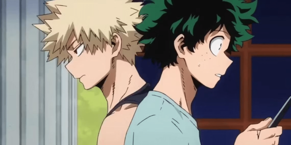 Deku et bakugo