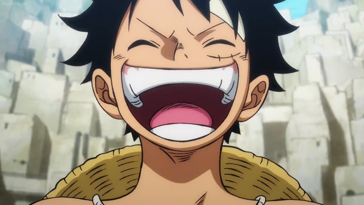 luffy heureux