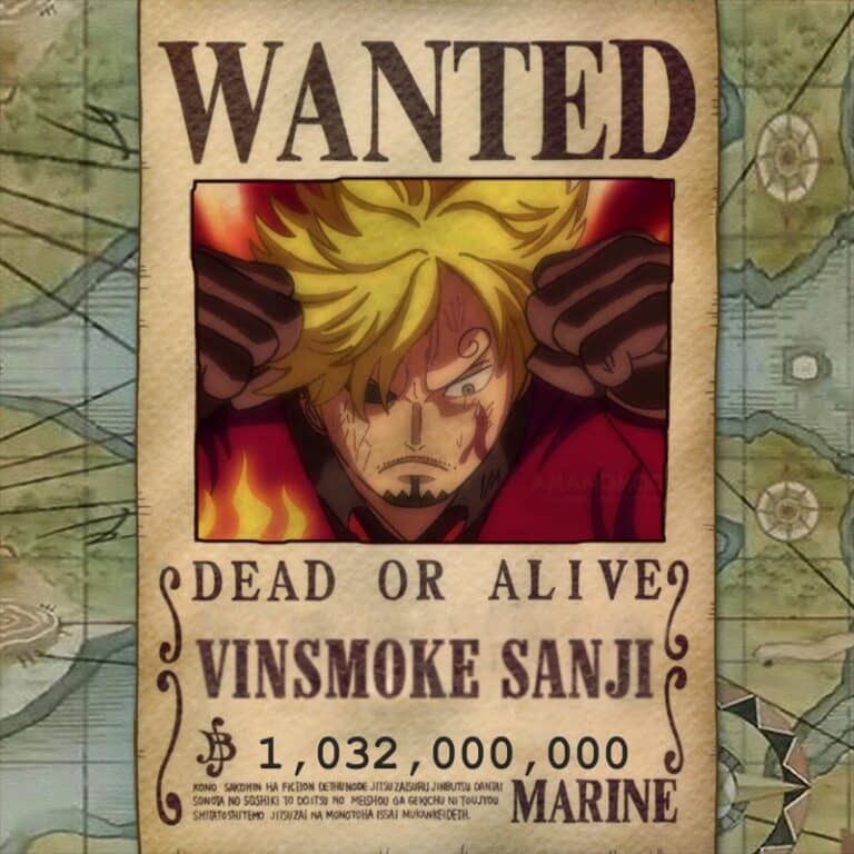 One Piece TOP 50 des primes les plus élevées