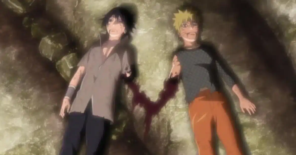 sasuke et naruto perdent leurs bras