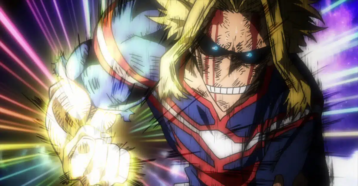 All Might dans my hero academia