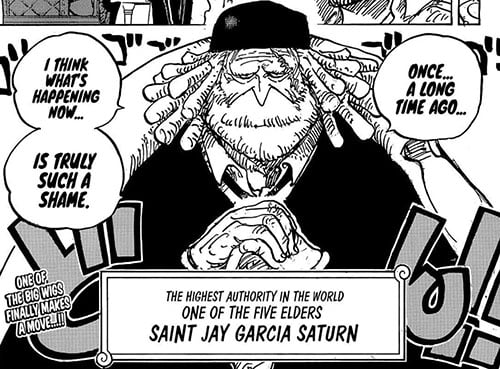 saturn one piece manga