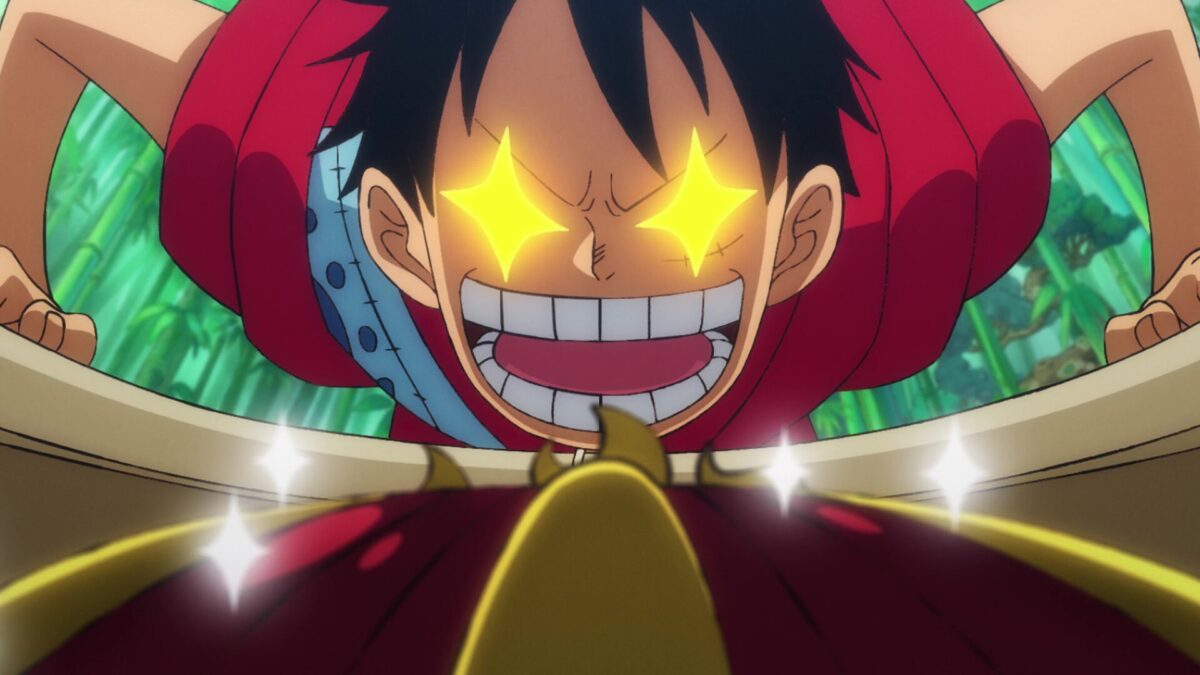 Luffy étoile dans les yeux