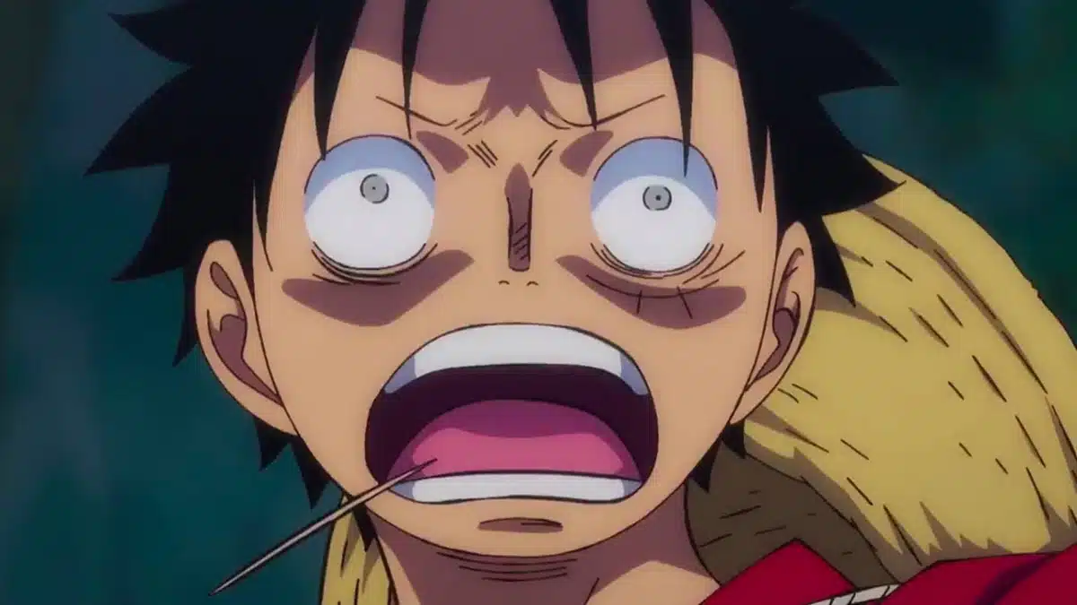 Luffy choqué