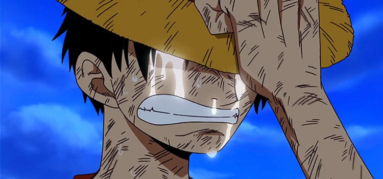 luffy pleure