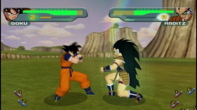 Dragon Ball Z Budokai gameplay