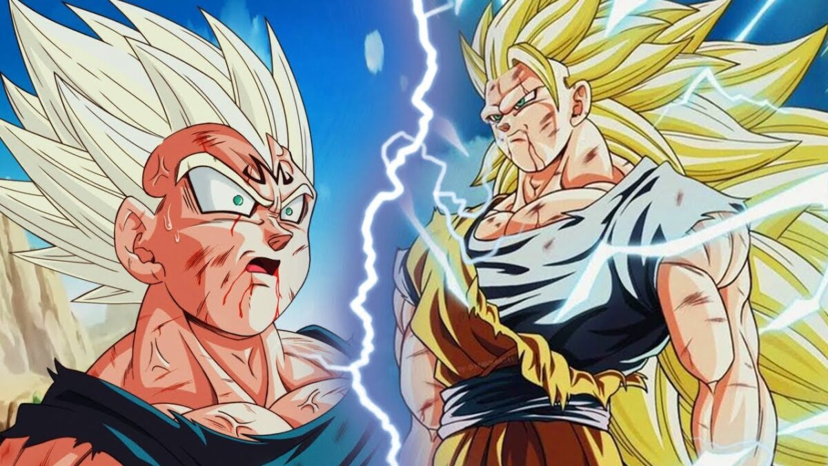 Goku vs Vegeta dbz