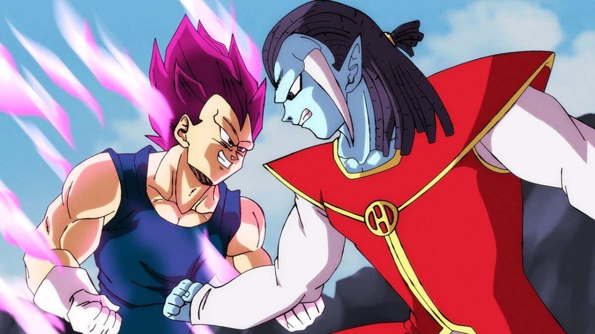 Vegeta vs Gaz DB super