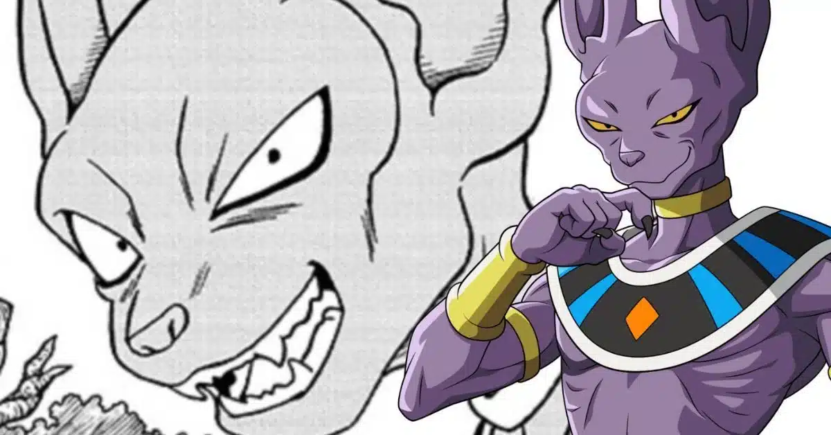 beerus dragon ball manga super