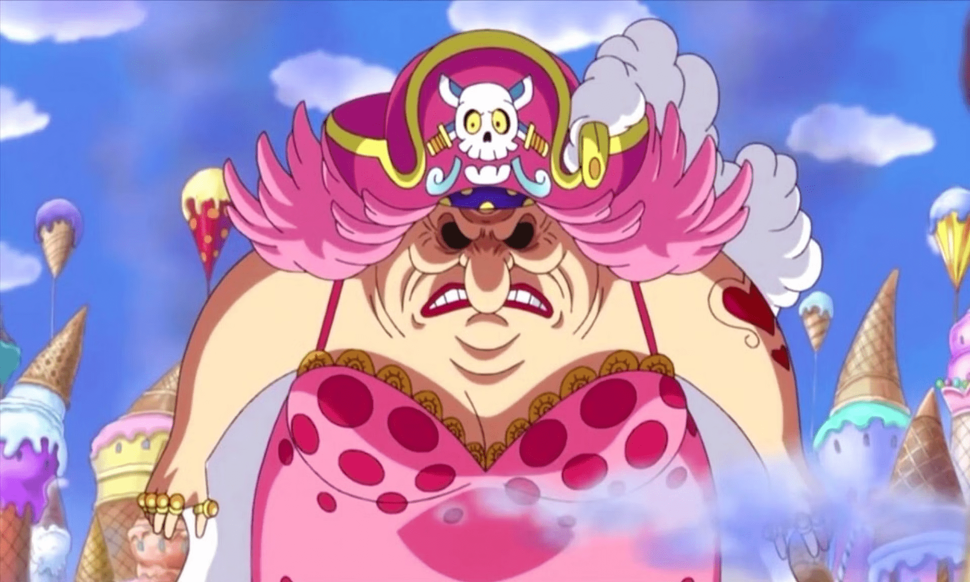 big mom one piece furieuse