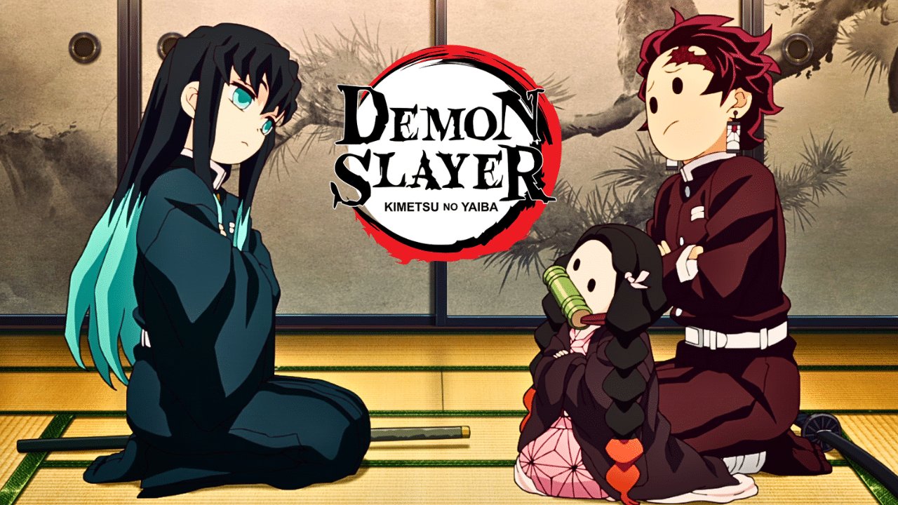 demon slayer muichiro et nezuko