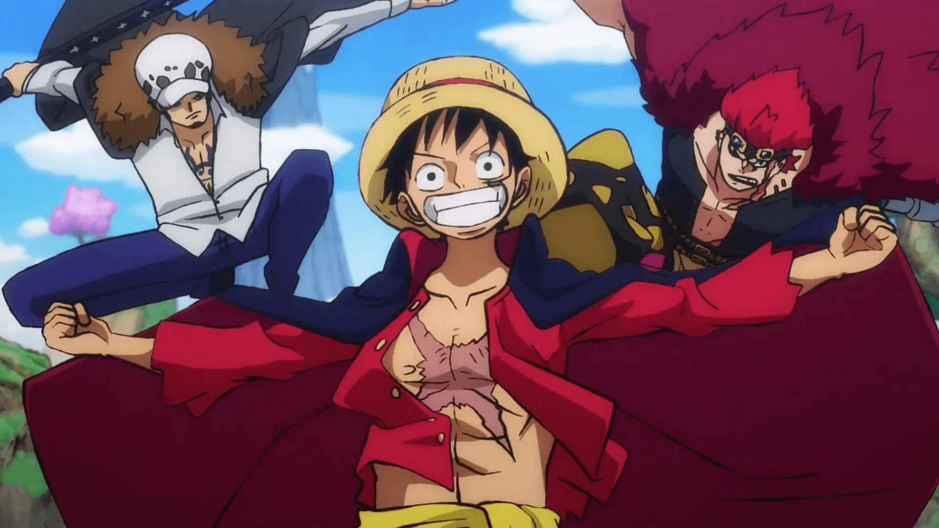 luffy one piece pays de wano