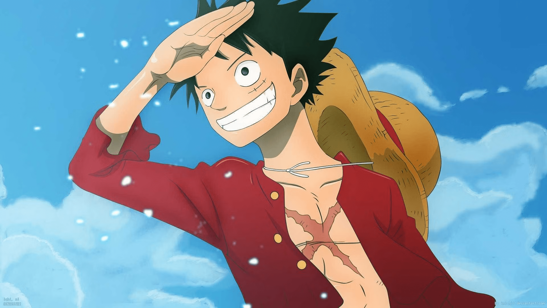 luffy one piece regard horizon