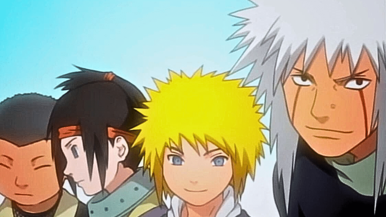 minato namikaze jiraya équipe