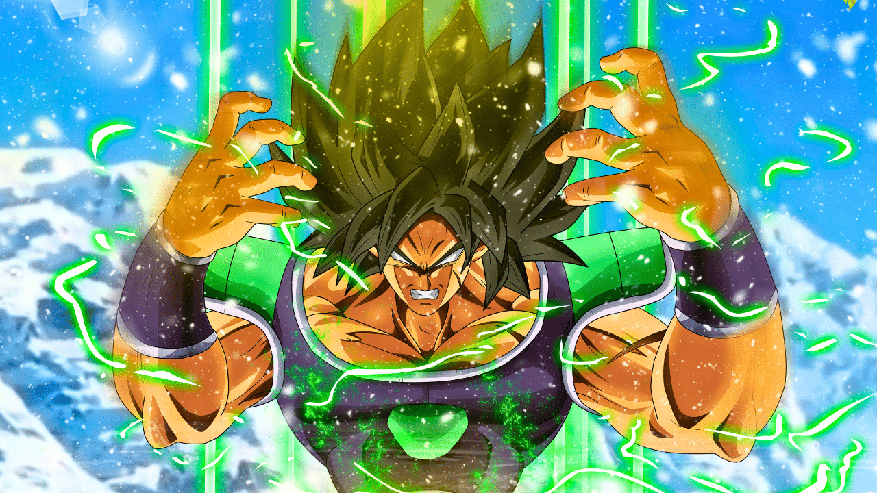 broly dragon ball super rage