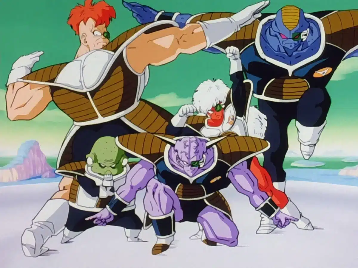 ginyu force dragon ball z