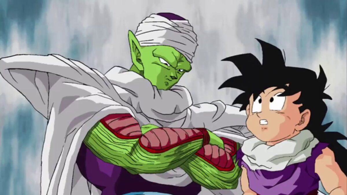 gohan piccolo entrainement enfer