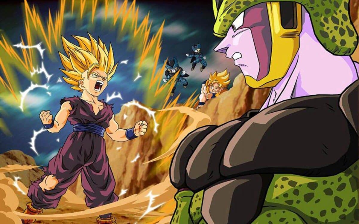 gohan versus cell