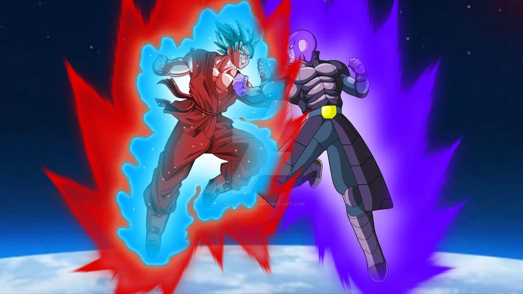 goku vs hit