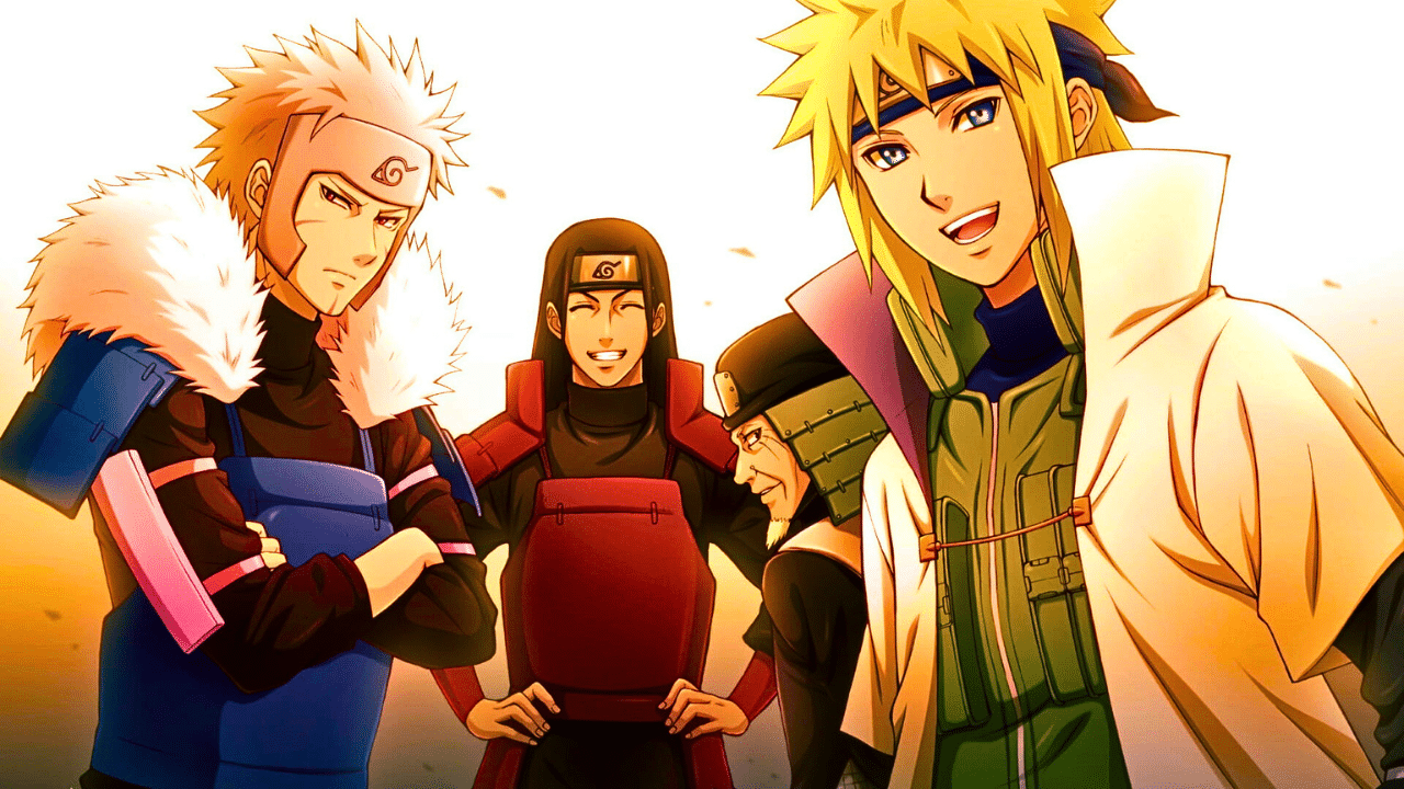 hashirama senju tobirama minato hokage