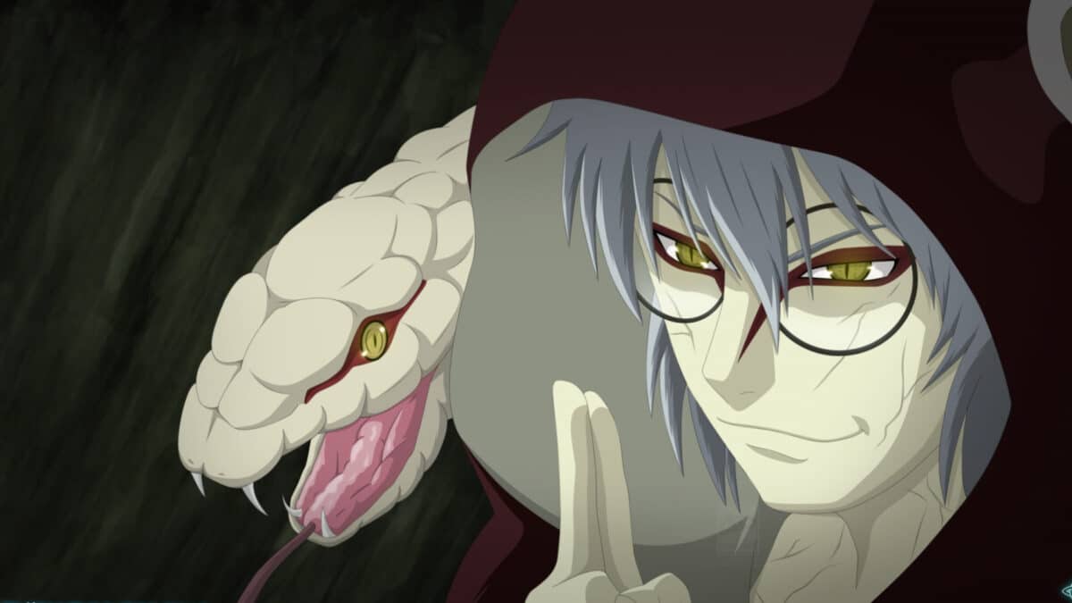 kabuto yakushi naruto shippuden mechant