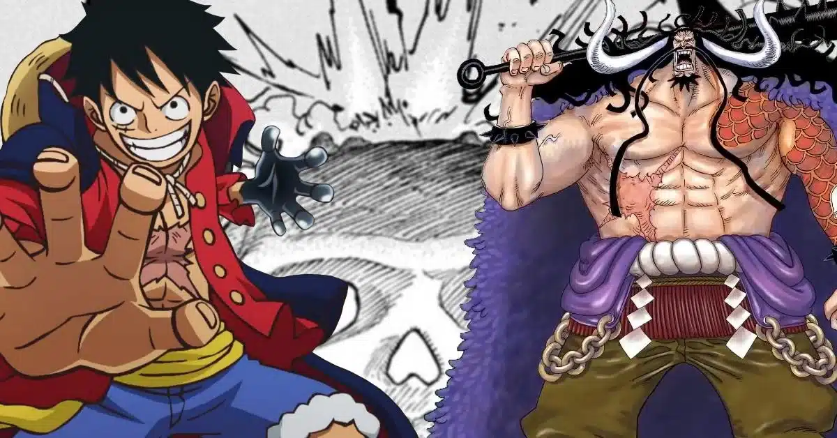 kaido-luffy one piece