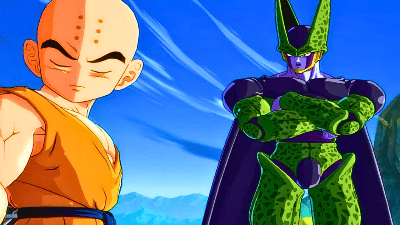 krillin cell combat dbz