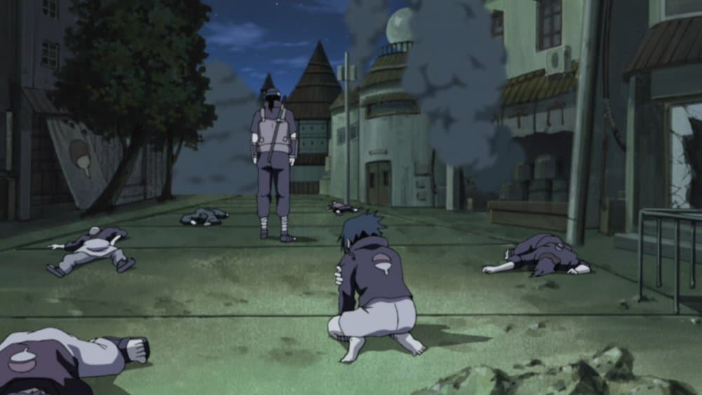 massacre du clan uchiha sasuke itachi