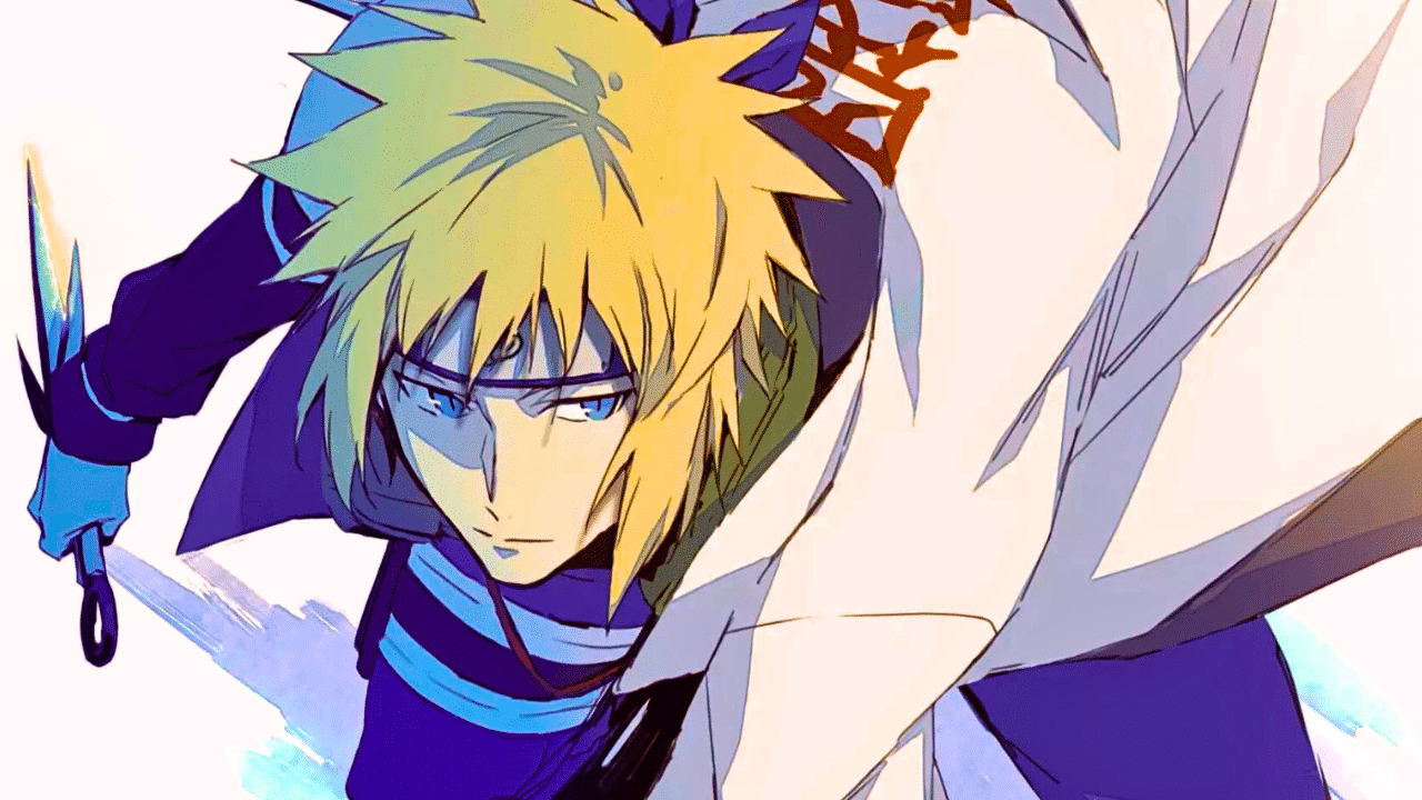 minato namikaze quatrième hokage