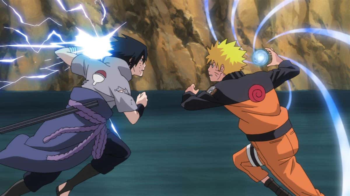 naruto sasuke combat final