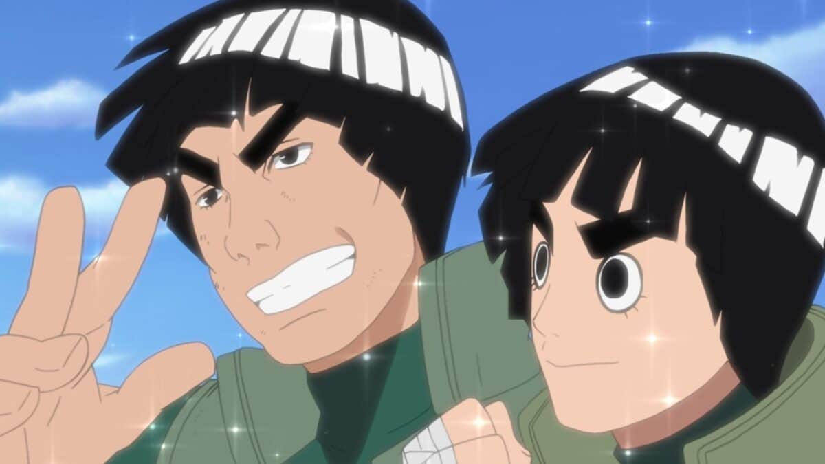 naruto shippuden rock lee gai maito