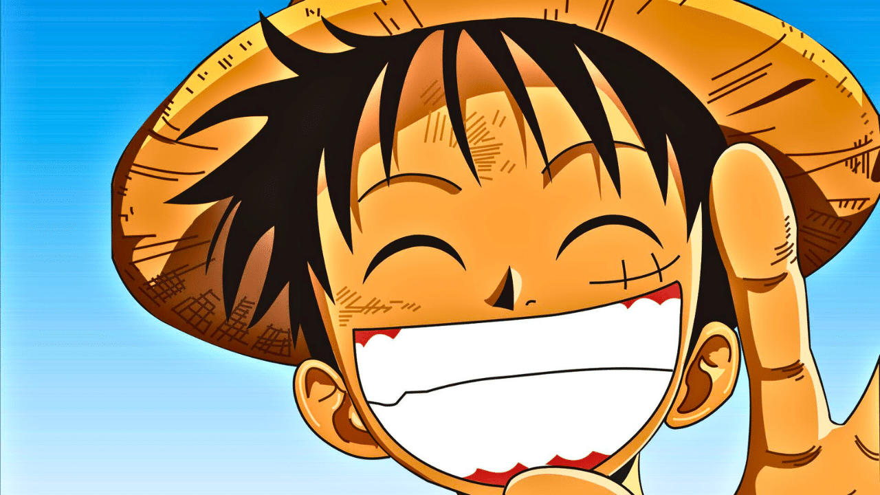 one piece luffy sourire